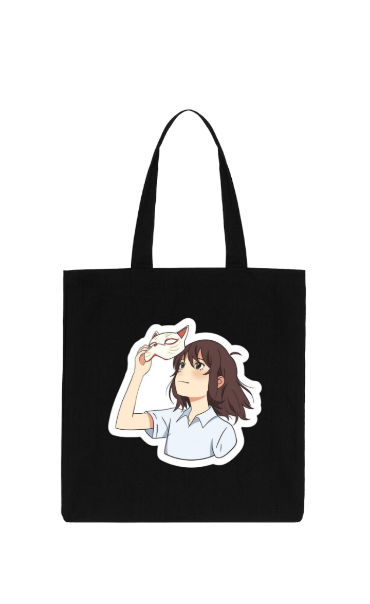 A Whisker Away tote bag beige 1