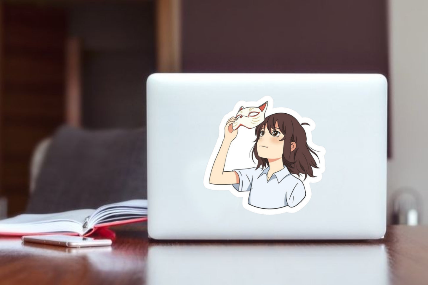 Miyo Sasaki Laptop Sticker 1