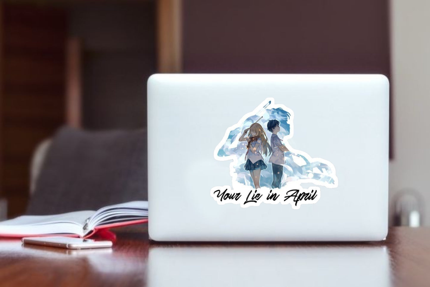 Your Lie in April Laptop Sticker 3