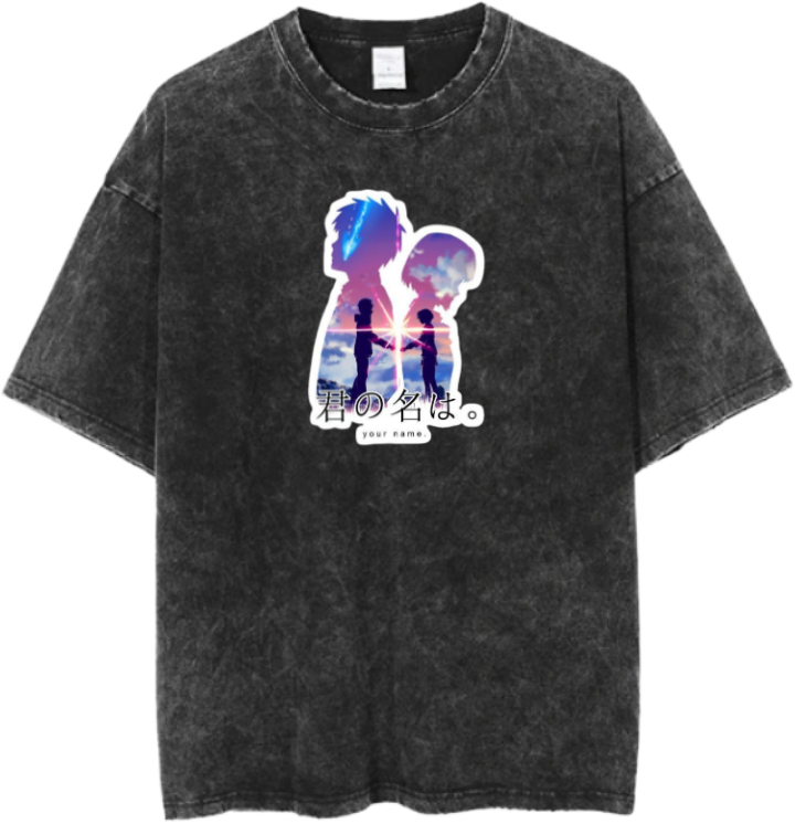 Your Name One Size t- shirt Washed 2
