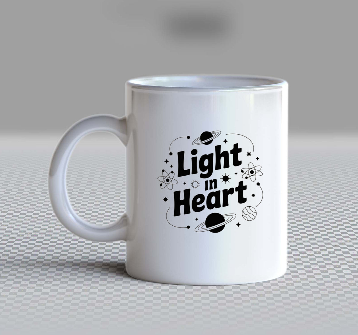 Light Heart Mug White 64
