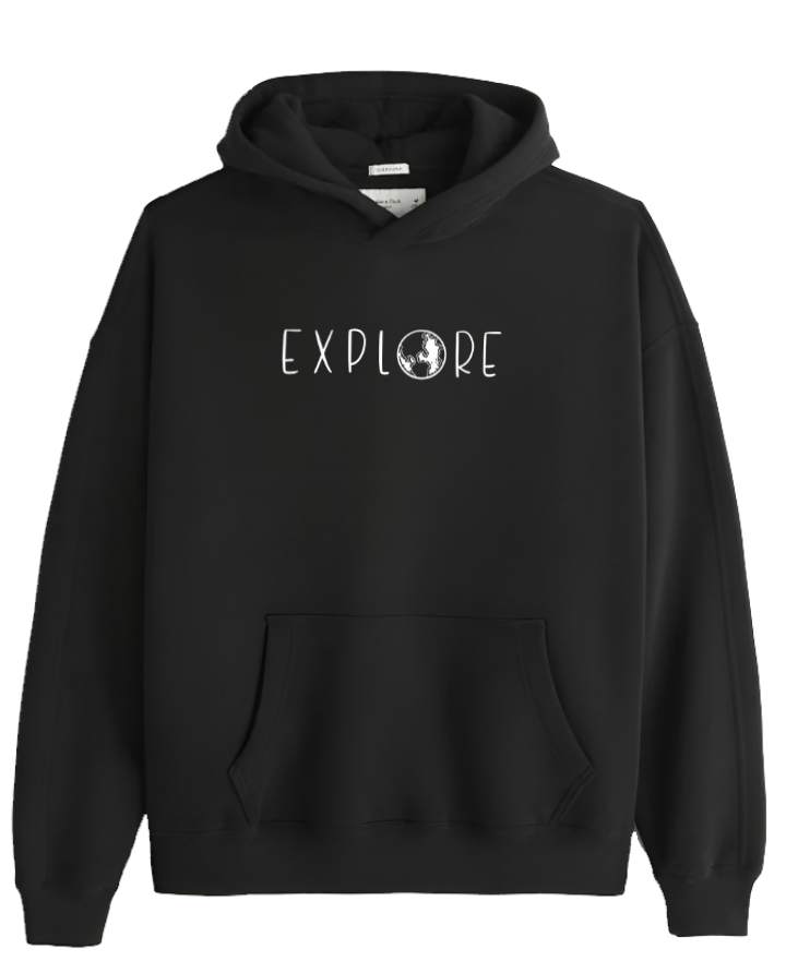 travel travellar Oversize Hoodie Black 6
