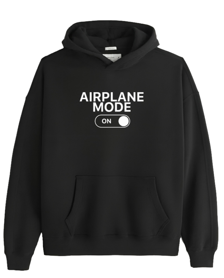 travel travellar Oversize Hoodie Black 9