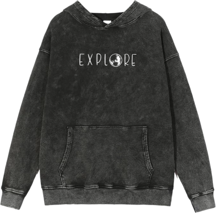 travel travellar Oversize Hoodie Washed gray 6