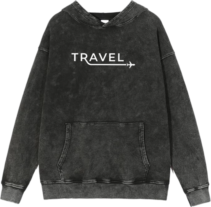 travel travellar Oversize Hoodie Washed gray 10