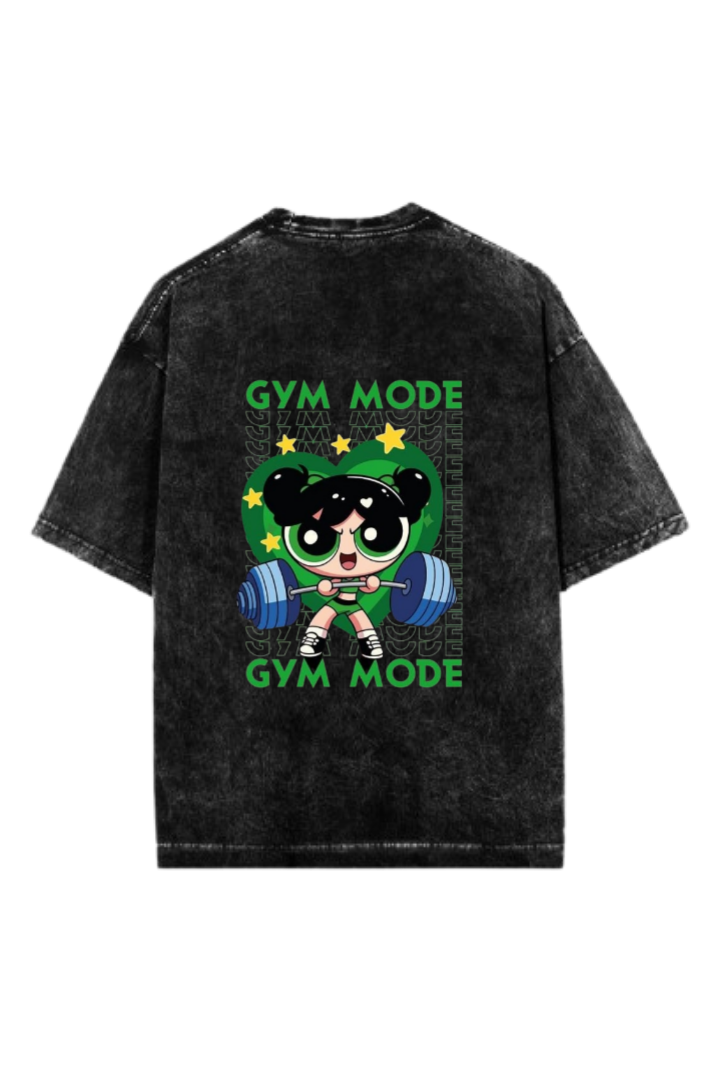 The Powerpuff Girls T-Shirt Oversized Washed Back 3