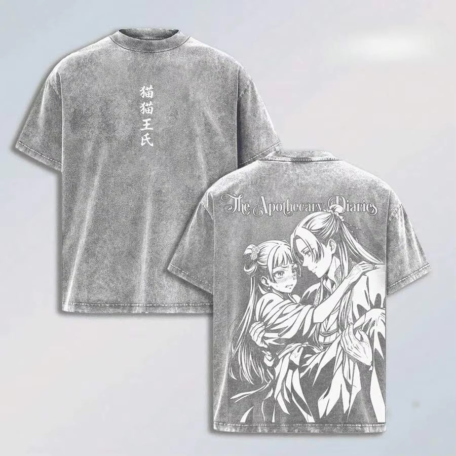 The Apothecary Diaries T-Shirt Oversized Washed Back 1