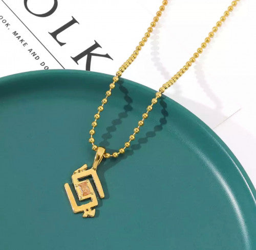 Genshin Impact Necklace Geo