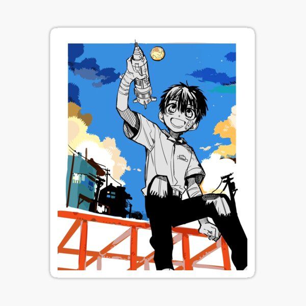 Toilet-Bound Hanako-kun Tsukasa Anime Sticker - Aesthetic Manga Art Vinyl Decal for Laptop, Water Bottle, Journal, and Phone Case
