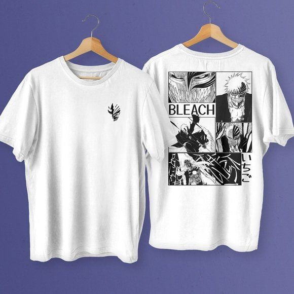 Bleach anime t- shirt Over Size White 1 R