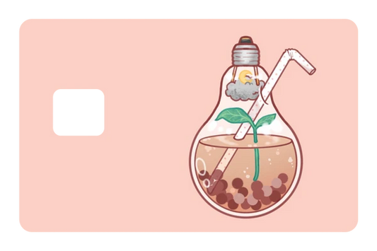 anime Light Bulb credit debit card skin