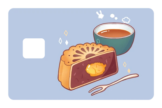 anime Mooncake credit debit card skin