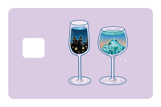 anime Night & Day credit debit card skin