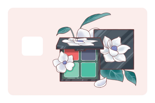 anime Palette credit debit card skin