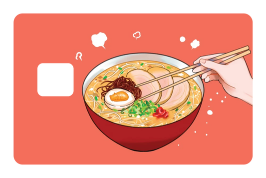 anime Tonkotsu Ramen credit debit card skin