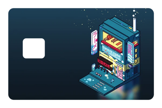 anime Cyberpunk Soymilk credit debit card skin