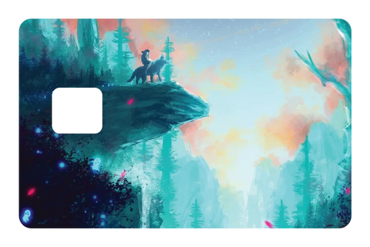 anime Princess Mononoke credit debit card skin