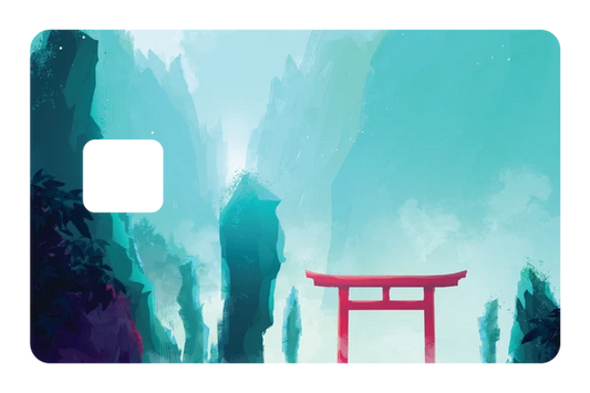 anime Away credit debit card skin