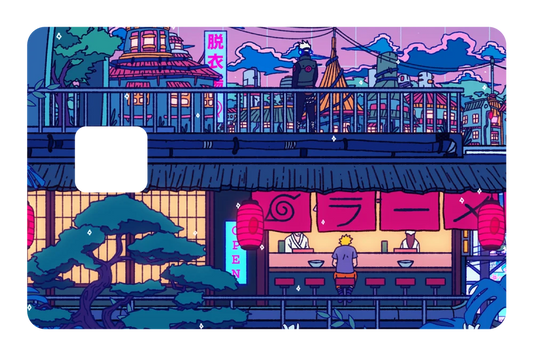 anime Konohagakure credit debit card skin