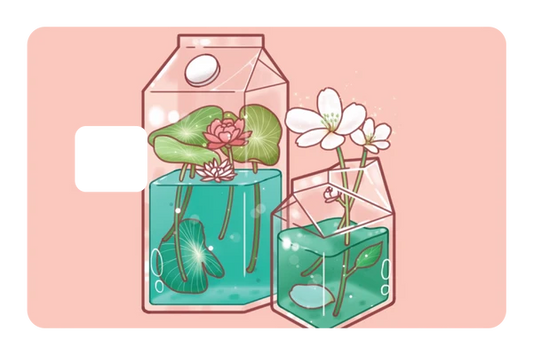 anime Herbal Tea credit debit card skin