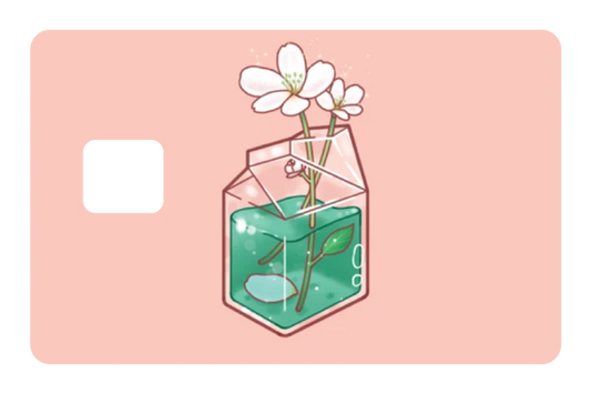 anime Pint Tea credit debit card skin