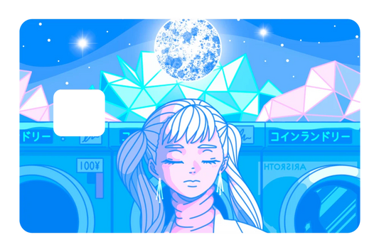 anime Mindful credit debit card skin