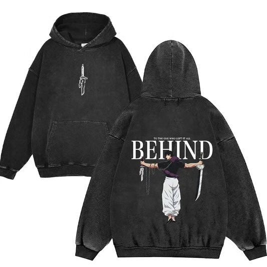 Jujutsu Kaisen Over Size hoodie Black
