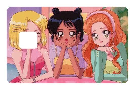 anime Totally Spies credit debit card skin