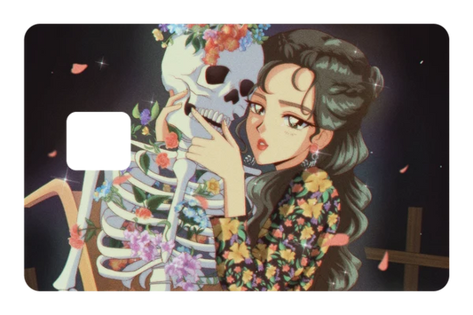 anime We Don't Talk credit debit card skin