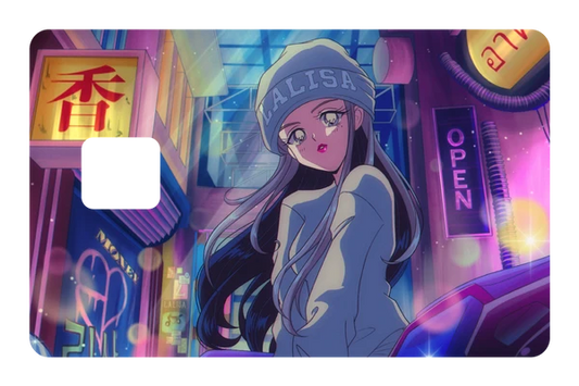 anime Lalisa credit debit card skin