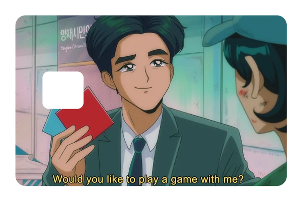 anime Kingdom LoFi credit debit card skin