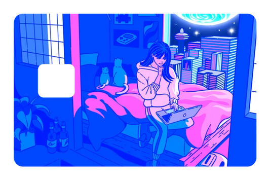anime Vision credit debit card skin