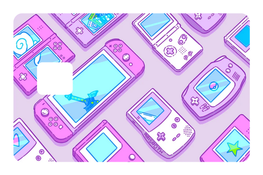 anime Lvl Up credit debit card skin