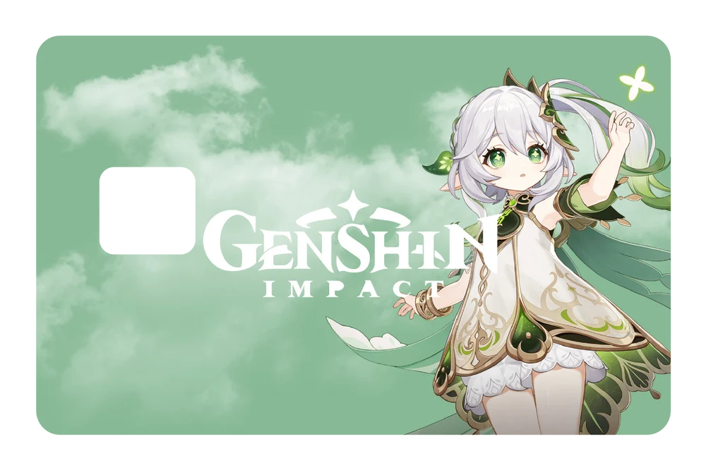 anime Nahida credit debit card skin