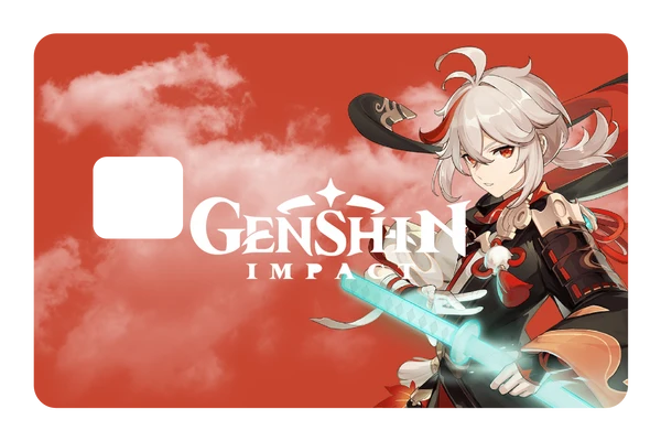 anime Kaedehara Kazuha credit debit card skin