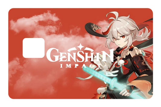 anime Kaedehara Kazuha credit debit card skin