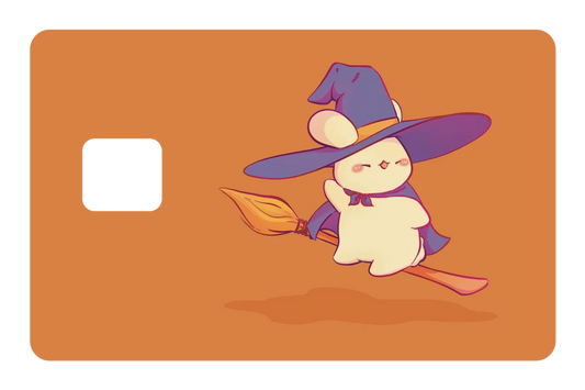 anime Witch Bunny credit debit card skin