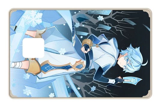 anime TCG Chongyun credit debit card skin