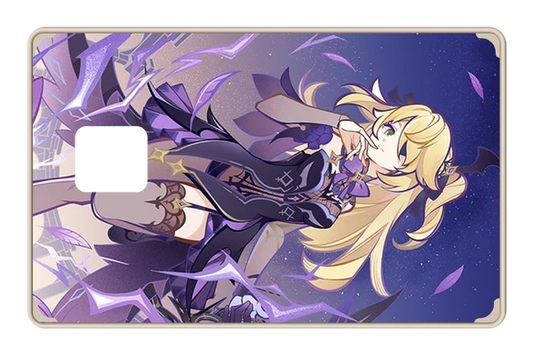 anime TCG Fischl credit debit card skin