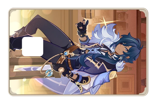 anime TCG Kaeya credit debit card skin