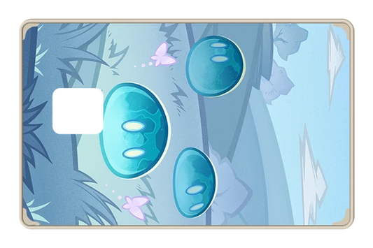 anime TCG Hydro Slimes credit debit card skin