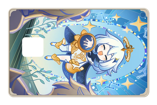 anime TCG Traveling Companion credit debit card skin