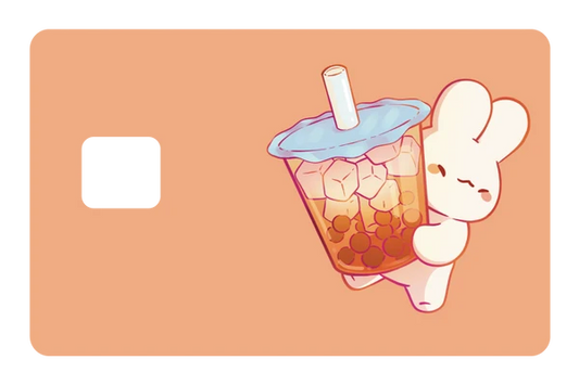 anime Boba Bunny credit debit card skin