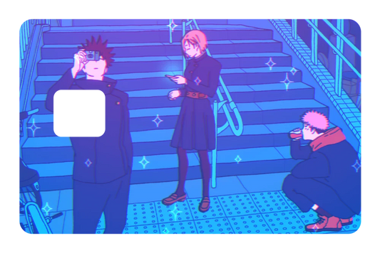 anime More than words credit debit card skin