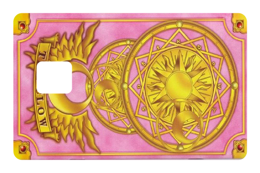 anime The Clow credit debit card skin