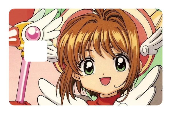 anime Sakura Kinomoto credit debit card skin