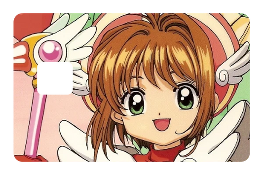 anime Sakura Kinomoto credit debit card skin