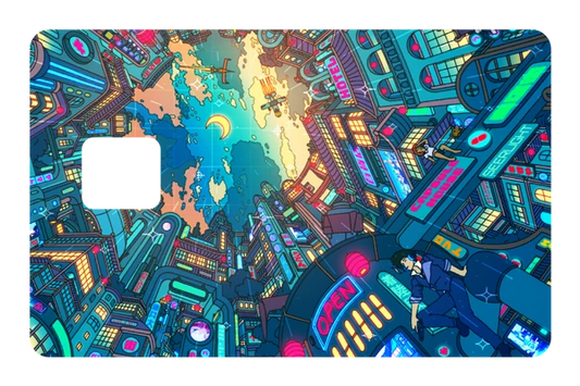 anime High-Rise credit debit card skin
