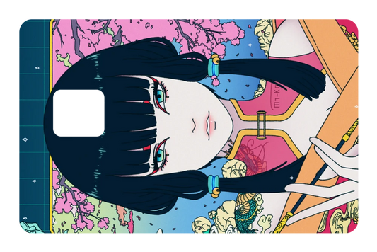 anime Kirisame V1 credit debit card skin