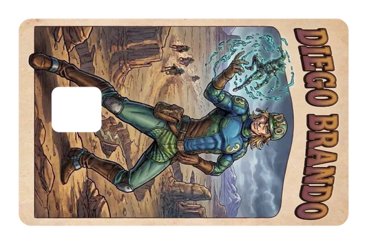 anime Brando credit debit card skin